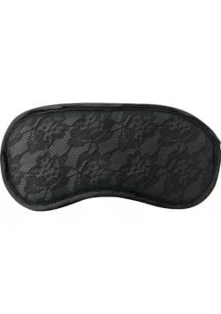 Midnight Lace Blindfold Black