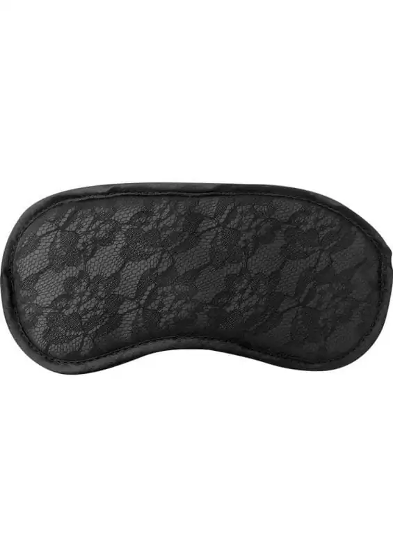 Midnight Lace Blindfold Black