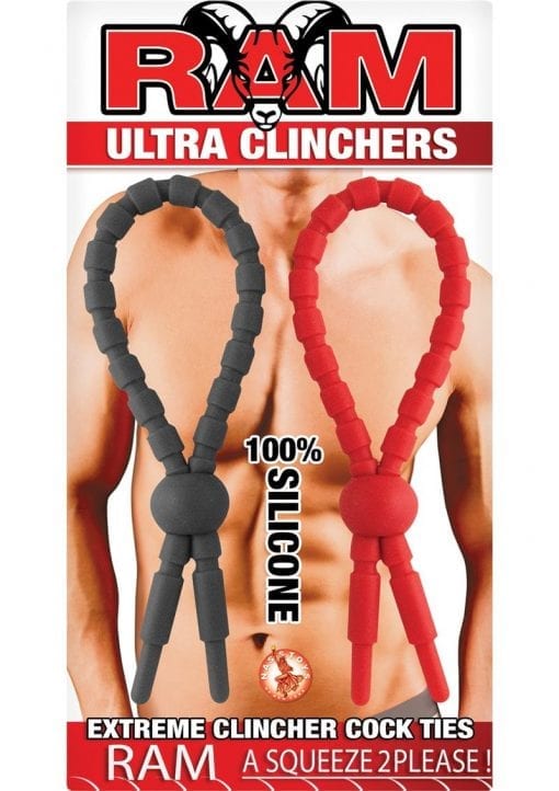 Ram Ultra Clinchers Red And Black 2 Each Per Pack