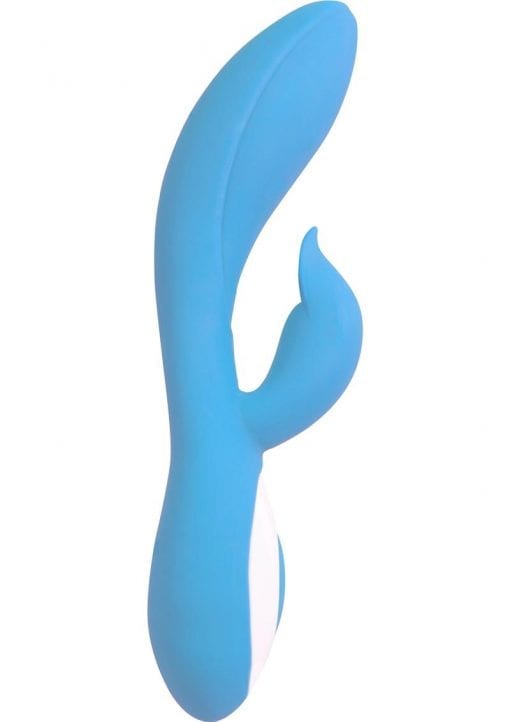 Wonderlust Harmony USB Rechargeable Silicone Dual Vibe Waterproof Blue