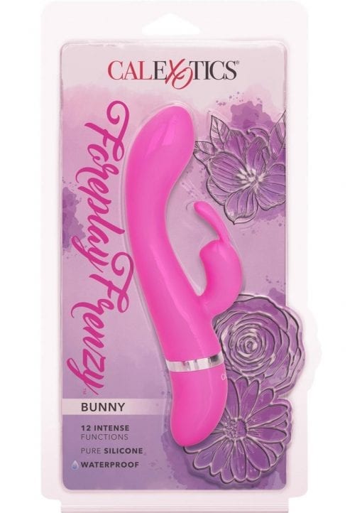Foreplay Frenzy Bunny Silicone Waterproof Pink