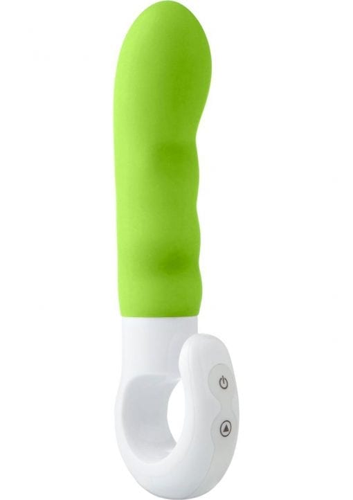 Impulse 7 Function Rechargeable Touch Sensor Silicone Vibe Green