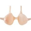 Inflatable Strap On Boobs F Cup w/Erect Nipples Adjustable Straps Waterproof