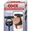 Vibrating bullet and Cock Ring and Testicle Divider Waterproof Black