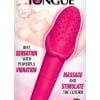 Incredible Oral Tongue Silicone Vibe Waterproof Pink 6.25 Inch