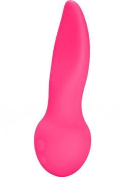 Mini Marvels Marvelous Flicker Silicone Rechargeable Massager Waterproof Pink 5 Inch