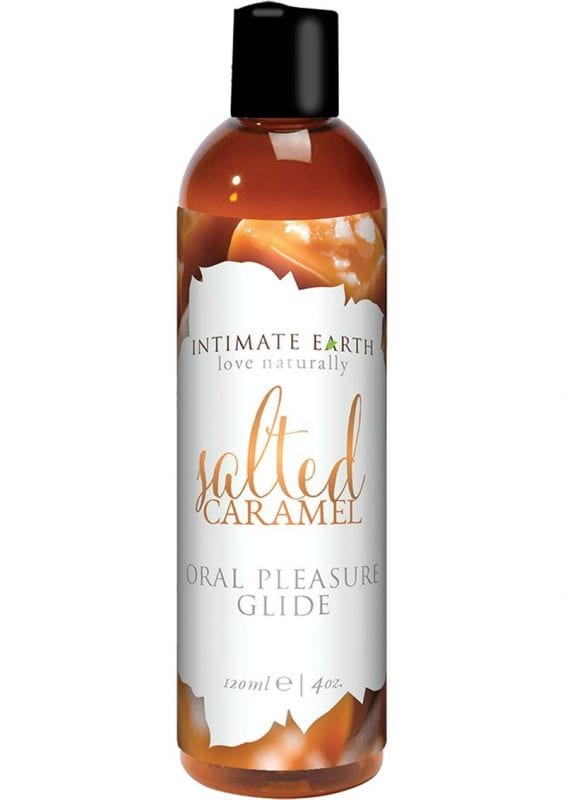 Intimate Earth Oral Pleasure Glide Salted Caramel 4oz