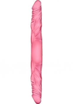 B Yours Double Dildo Jelly Pink 14 Inches