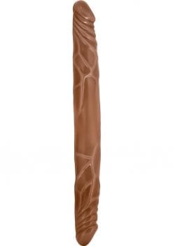 B Yours Double Dildo Latin Brown 14 Inches