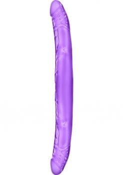 B Yours Double Dildo Jelly Purple 16 Inch