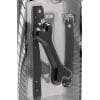 Master Series Hound Adjustable Dog Bone Silicone Gag Black