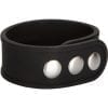 Silicone Tri-Snap Erection Ring Black