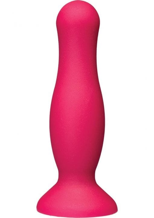 American Pop Mode Silicone Anal Plug Pink 5 Inch
