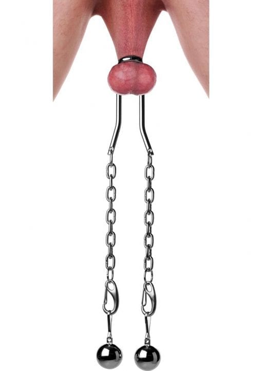 Master Series Hitch Metal Ball Stretcher With Chains Stainless Steel