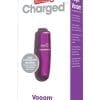 Charged Vooom Rechargeable Bullet Vibe Waterproof Purple