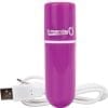 Charged Vooom Rechargeable Bullet Vibe Waterproof Purple