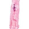B Yours Vibe 03 Realistic Jelly Vibrator Waterproof Pink 7.25 Inch
