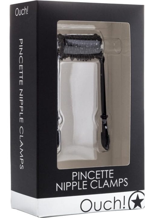 Ouch! Pincette Nipple Clamps Black