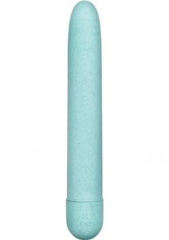 Gaia Eco Biodegradable Vibrator Waterproof Aqua 7 Inch