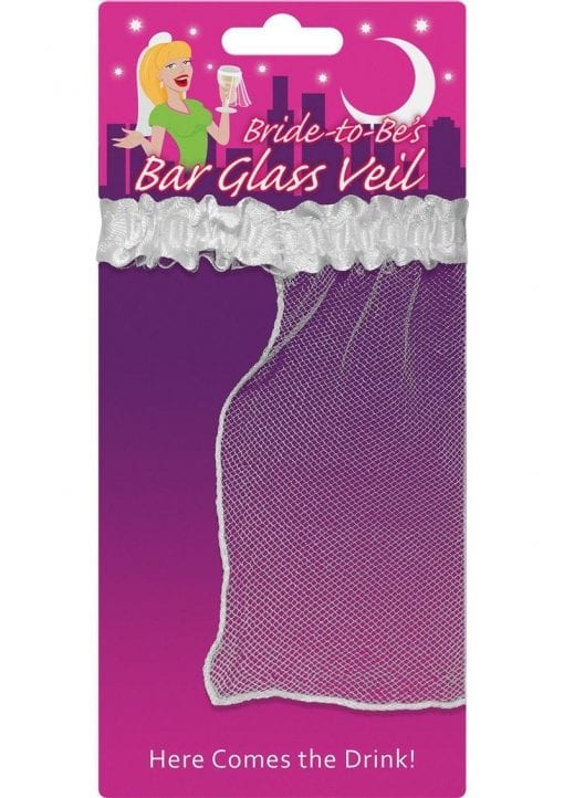 Bride To Be`s Bar Glass Veil