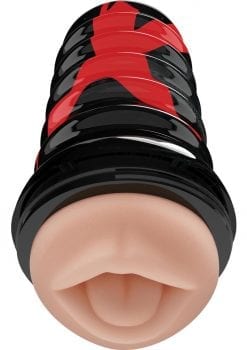 PDX Elite Air Tight Oral Stroker Masturbator Flesh