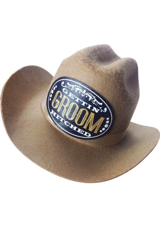 Giddy-Up Clip on Cowboy Party Hat for the Groom