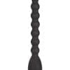 Silicone Bendie Power Probe Anal Beads Waterproof Black