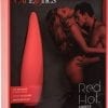 Red Hot Ember USB Rechargeable Silicone Massager Waterproof Red