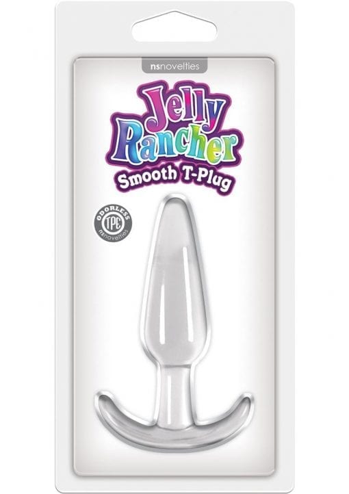 Jelly Rancher Smooth T Plug - Clear