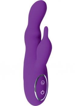 Seduce Me 10X Silicone Vibrating Lover USB Rechargeable Vibe Waterproof Purple