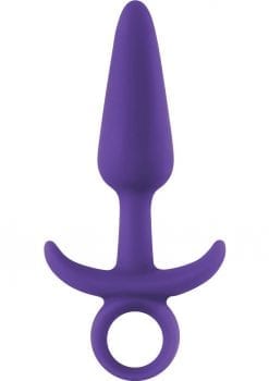 Inya Prince Small Silicone Butt Plug - Purple