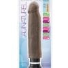Au Naturel Sensa Feel Magnum Vibrating Dong Chocolate 12.5 Inch