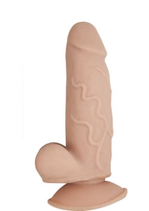 Realcocks Dual Layered 01 Bendable Dildo Waterproof Flesh 5.5 Inch