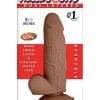 Realcocks Dual Layered 01 Bendable Dildo Waterproof Brown 5.5 Inch