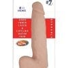 Realcocks Dual Layered 07 Bendable Dildo Waterproof Flesh 8.5 Inch