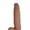 Realcocks Dual Layered 07 Bendable Dildo Waterproof Brown 8.5 Inch