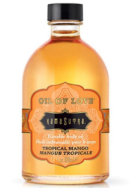Oil Of Love Kissable Body Oil Tropical Mango .75 Ounce