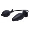 Trinity Vibes Inflatable Butt Plug Black