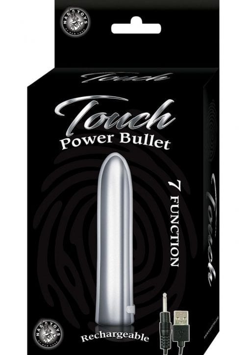 Touch Power Bullet Waterproof Silver 3.5 Inch