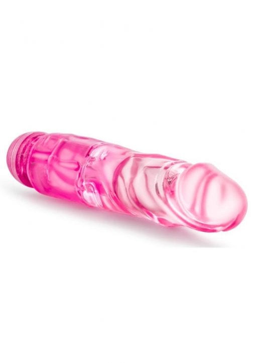 Naturally Yours The Little One Jelly Dildo Waterproof Pink 6.70 Inch