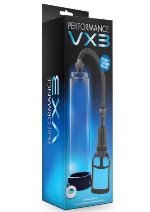 Performance VX3 Male Enhancement Pump System Clear 10 Inch