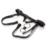 Her Royal Harness The Dutchess Vegan Leather Black