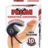Ram Silicone Vibrating Cockring Waterproof Black