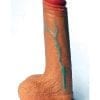 Skintastic So Vein Realistic Dildo With Balls Flesh Waterproof 6.5 Inch