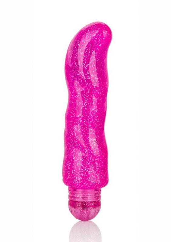 Sparkle G Dazzle G Sopt Vibrator Waterproof Purple 5.25 Inches