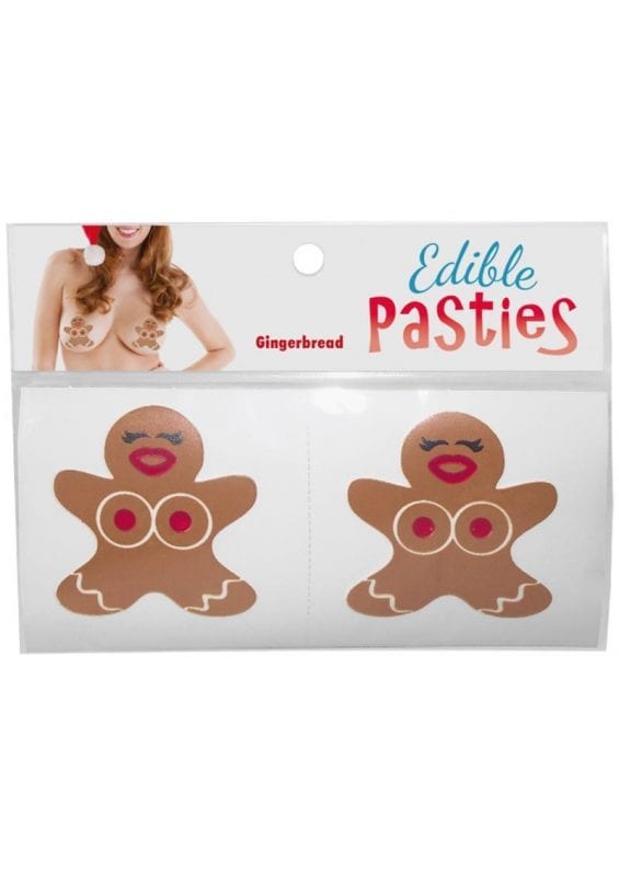 Edible Pasties Gingerbread Set of 2 Per Pack
