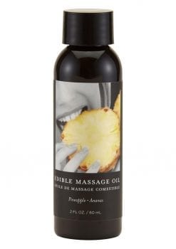 Earthly Body Edible Massage Oil Pineapple 2 Ounce