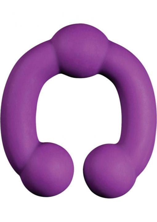 O Male G Spot Massager Silicone Purple