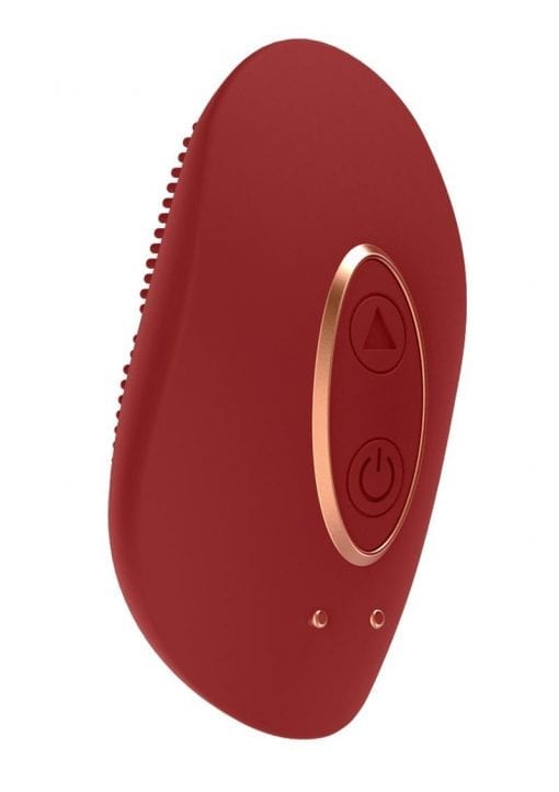 Elegance Precius Mini Clitoral Stimulator Silicone USB Magnetic Rechargeable Vibe Waterproof Red 2.51 Inch