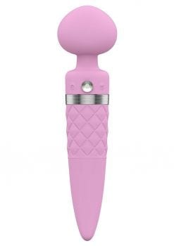 Pillow Talk Sultry Dual Ended Warming Massager Wand Pink